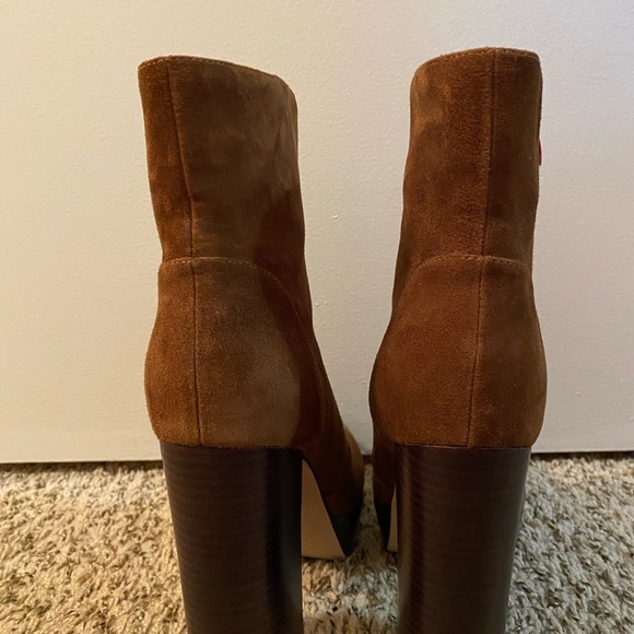 PAIGE Maren boots in Cocoa Suede Size 9 - Picture 7 of 8